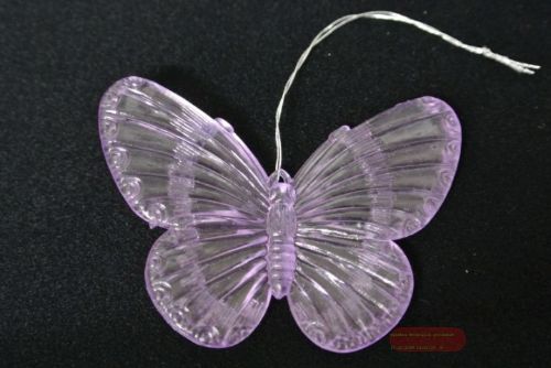 Bild von Schmetterlinge, hängend 60mm, pink