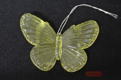 Bild von Schmetterlinge, hängend 60mm, gelb