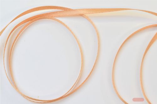 Bild von Band 25m/ 07mm, Double face Satin, bronze