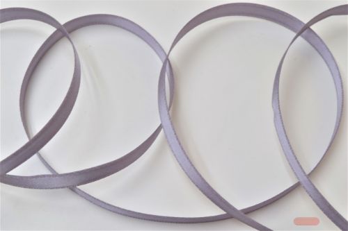 Bild von Band 25m/ 07mm, Double face Satin, d'grau