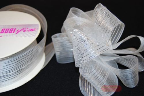 Bild von Susifix 25m/ 35mm, Streifen, silber