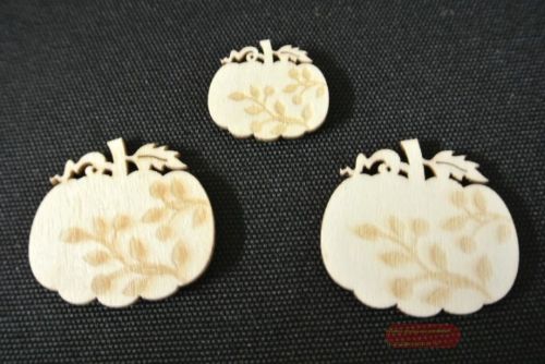 Bild von Aufleger, Kürbis Holz 50mm, natur