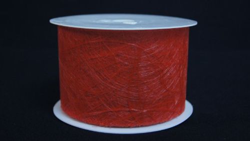 Bild von Deco, 50m/   80mm Sizoweb, leuchtrot