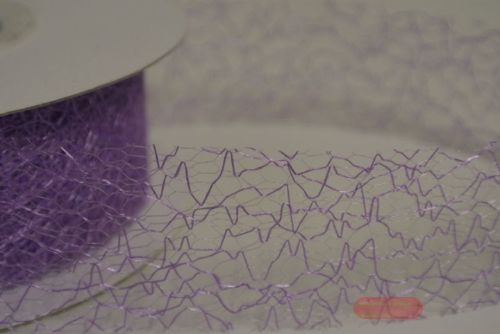 Bild von Deco, 25m/  30mm Spiderweb, lila