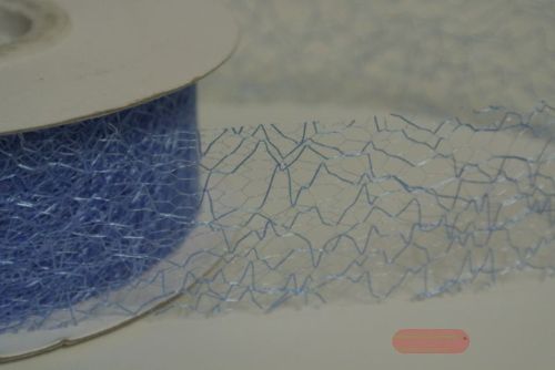 Bild von Deco, 25m/  30mm Spiderweb, h'blau