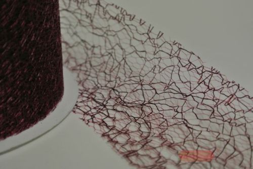 Bild von Deco, 25m/  50mm Spiderweb, rubin