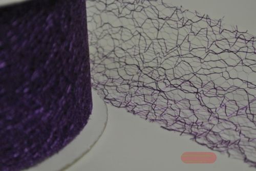 Bild von Deco, 25m/  50mm Spiderweb, violett 45
