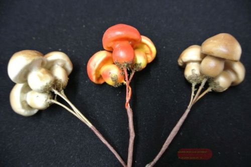 Bild von Deco, Pilzepick 2.5cm 3-fach, sort.