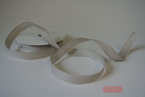 Bild von Band 20m/ 15mm, Leinen, grau