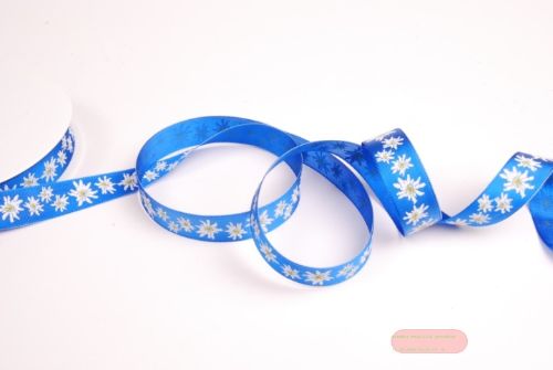 Bild von Band 20m/ 15mm, Edelweiss, blau