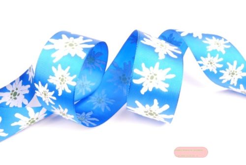 Bild von Band 20m/ 40mm, Edelweiss, blau