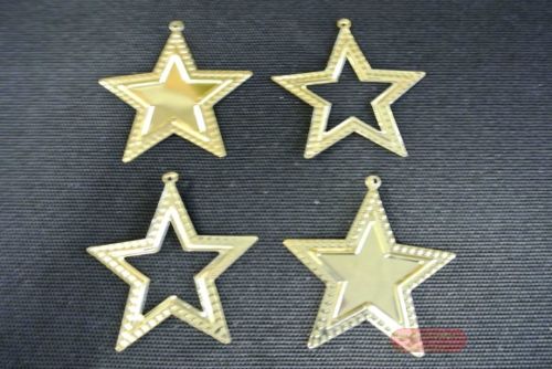 Bild von Stern, metall 50mm, gold