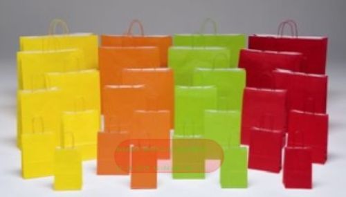 Bild von Tragtasche, 36+12 x 41cm - LU, gelb