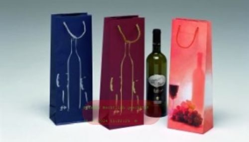 Bild von Bottiglie Lusso, B13+8.5x H36cm - Motiv, amarone