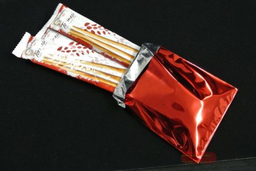 Bild von Flachbeutel, 30x 50cm glanz, rot