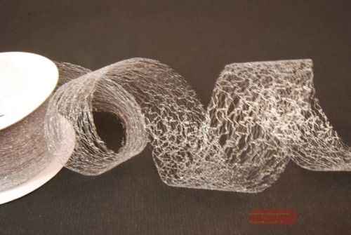 Bild von Deco, 25m/  80mm Spiderweb, silber