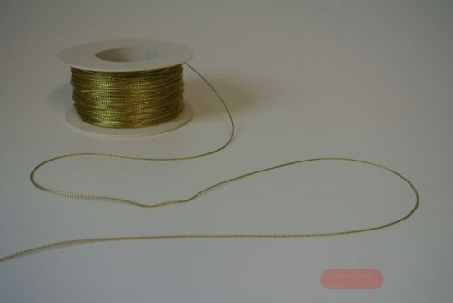 Bild von Kordel 200m/ 1mm, Cording, gold