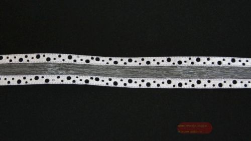 Bild von Band  20m/ 20mm, Organza m. Lochrand, flieder 40