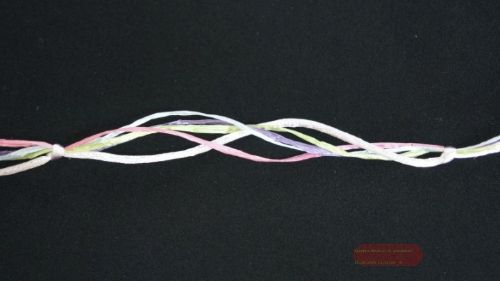 Bild von Band 10m/ 10mm, Seidenkordel & Bast, lila