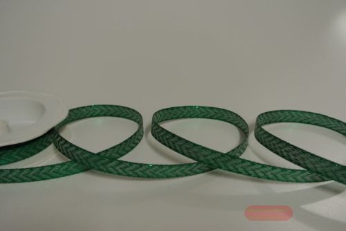 Bild von Band 20m/ 10mm, Fischgrat, d'grün