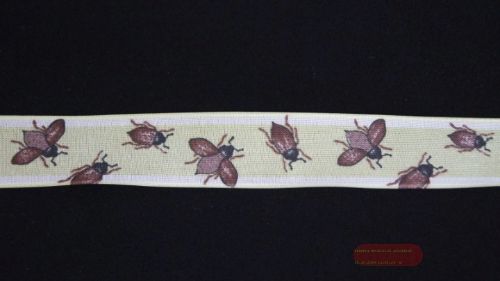 Bild von Band 25m/ 25mm, Maikäfer, braun/grün