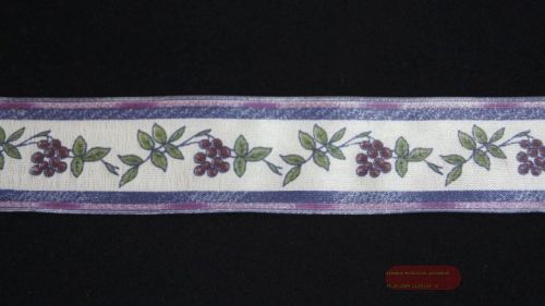 Bild von Band 20m/ 40mm, Traube/Olive, violett