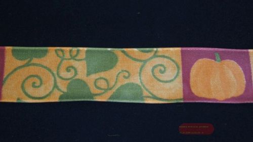 Bild von Band 25m/ 40mm, Kürbis, orange/rot