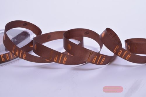 Bild von Band 50m/ 15mm, Café, braun