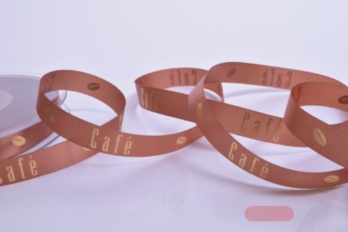 Bild von Band 50m/ 15mm, Café, h'braun