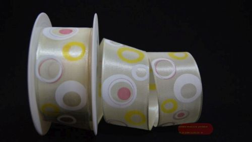 Bild von Band 20m/ 40mm, Circle, gelb