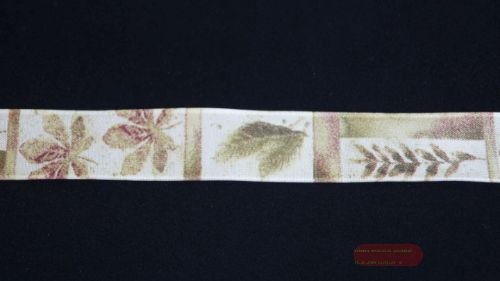 Bild von Band 20m/ 25mm, Blätter, olive