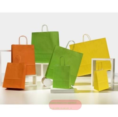 Bild von Tragtasche, 45+15 x 49cm - Pk, grün