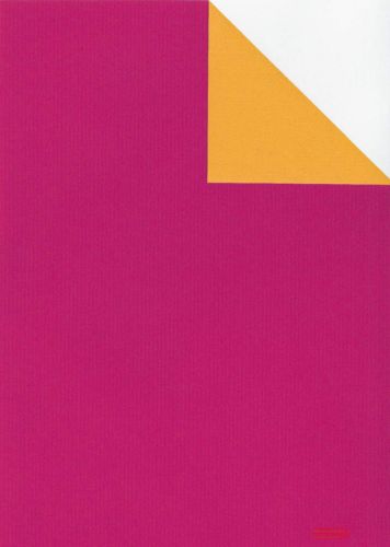 Bild von Bogen 70x 100cm, Uni gerippt, pink/mandarin