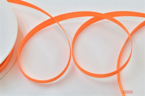 Bild von Band 25m/ 07mm, Double face Satin, orange