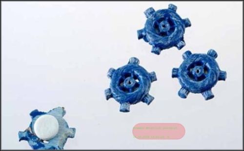 Bild von Deco, Steuerrrad klebend 18mm, blau