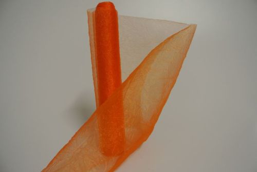 Bild von Band 5m/ 280mm, Crash-Organza, orange