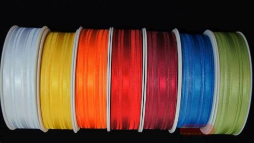 Bild von Band 20m/ 25mm, Satin/Organza, blau