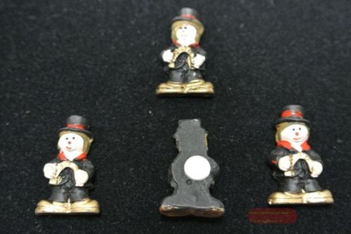 Bild von Kaminfeger, mit Hufeisen 20mm klebend, schwarz