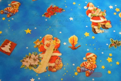 Bild von Bogen 70x 100cm, Niko & kl Bär blau