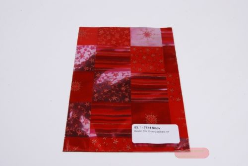 Bild von Beutel, 12x 17cm Quadrate, rot