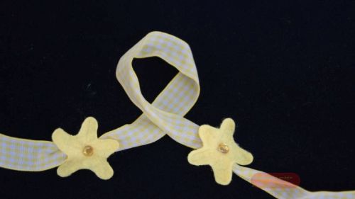Bild von Band 5m/ 15mm, Amely 25 Stk Mab, gelb