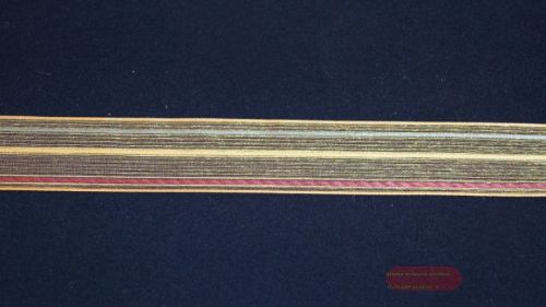 Bild von Band 20m/ 25mm, Streifen-Tüll, ocker