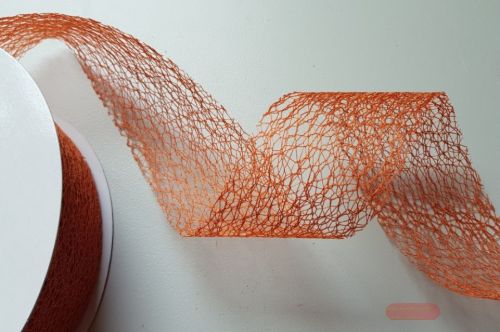 Bild von Band  25m/ 60mm, Gitternetz, cognac