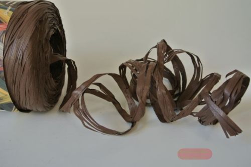 Bild von Band 200m/ 10mm, Raphlene Serrage, chocolat