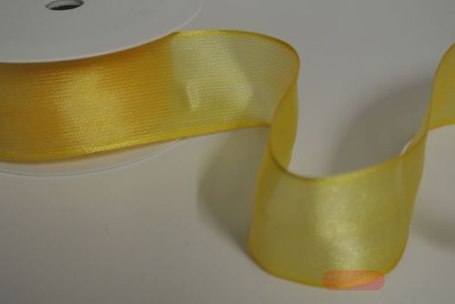 Bild von Band 25m/ 40mm, Sheer, d'gelb