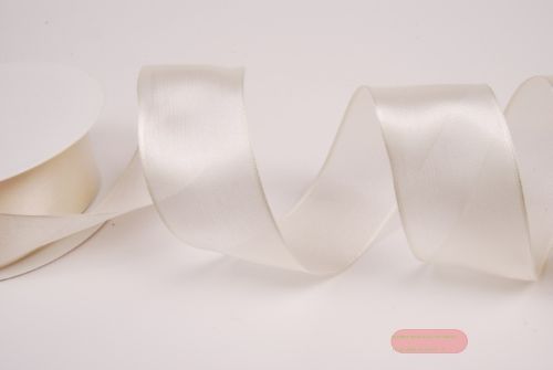 Bild von Band 25m/ 40mm, Sheer, beige