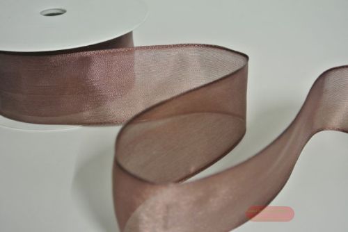 Bild von Band 25m/ 40mm, Sheer, d'braun