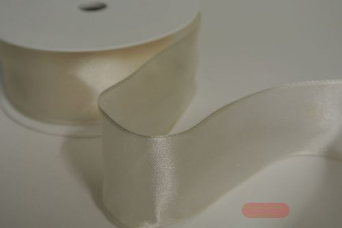 Bild von Band 25m/ 40mm, Sheer, ecru