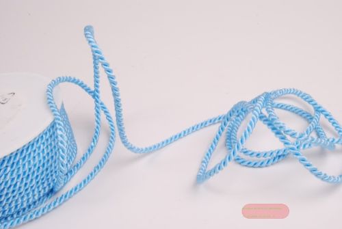 Bild von Band   25m/  4mm, Kordel, h'blau