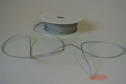 Bild von Cordel 50m/ 1.5mm, Lurex, silber